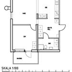Hyr ett 2-rums lägenhet på 57 m² i Tärnaby