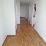 hallway with parquet floors
