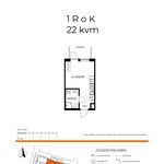 Hyr ett 1-rums lägenhet på 22 m² i Järfälla