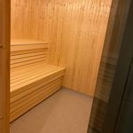 view of sauna