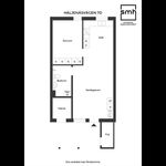 Rent 2 rooms apartment of 50 m², in Häljarp