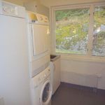 laundry room featuring a healthy amount of sunlight, separate washer and dryer, and radiator