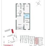 Hyr ett 3-rums lägenhet på 81 m² i Tvärstigen