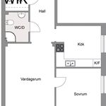 Rent 2 rooms apartment of 61 m², in Sundbyberg