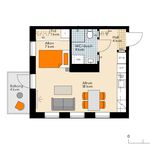 Rent 1 rooms apartment of 35 m², in Västerås