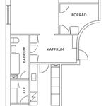 Rent 2 rooms apartment of 68 m², in Flen