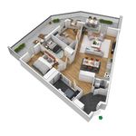 Hyr ett 4-rums lägenhet på 102 m² i Falkenberg