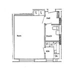 Hyr ett 1-rums lägenhet på 28 m² i Knislinge