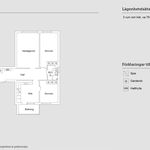 Hyr ett 3-rums lägenhet på 79 m² i Sandbacka