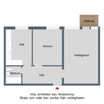 Rent 2 rooms apartment of 59 m², in Finspång