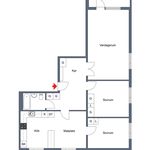 Hyr ett 3-rums lägenhet på 93 m² i Domsjö