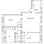 Rent 3 rooms apartment of 82 m², in Flen