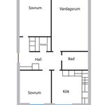 Hyr ett 3-rums lägenhet på 75 m² i Vilhelmina