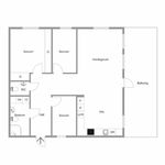 Rent 4 rooms apartment of 95 m², in Mölndal