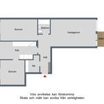 Rent 3 rooms apartment of 78 m², in Finspång