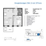 Rent 2 rooms apartment of 57 m², in Växjö