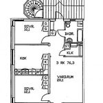 Rent 3 rooms apartment of 76 m², in Surahammar