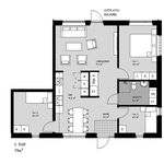 Rent 4 rooms apartment of 79 m², in Växjö