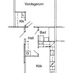 Hyr ett 1-rums lägenhet på 45 m² i Östra Ryd