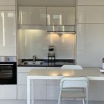 kitchen with white cabinetry
