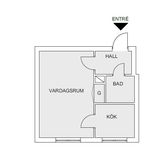 Rent 1 rooms apartment of 27 m², in Bollnäs