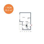 Rent 1 rooms apartment of 36 m², in Borås - Hässleholmen