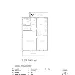 Rent 2 rooms apartment of 59 m², in Hedesunda