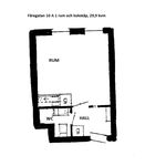 Rent 1 rooms apartment of 30 m², in Sibbhult