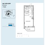 Rent 1 rooms apartment of 34 m², in Oxie - Centrum