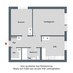 Rent 2 rooms apartment of 60 m², in Finspång